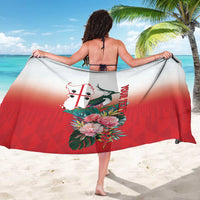 Personalized Italy Sardinia Sarong Lapwing With Map - Wonder Print Shop