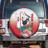 Personalized Italy Sardinia Spare Tire Cover Lapwing With Map - Wonder Print Shop
