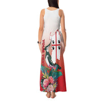 Personalized Italy Sardinia Tank Maxi Dress Lapwing With Map - Wonder Print Shop