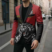 Custom Aosta Valley Blazer Lion Sporty Style - Wonder Print Shop