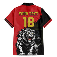 Custom Aosta Valley Family Matching Mermaid Dress and Hawaiian Shirt Lion Sporty Style - Wonder Print Shop