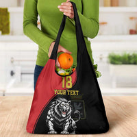 Custom Aosta Valley Grocery Bag Lion Sporty Style - Wonder Print Shop