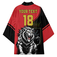 Custom Aosta Valley Kimono Lion Sporty Style - Wonder Print Shop