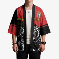 Custom Aosta Valley Kimono Lion Sporty Style - Wonder Print Shop