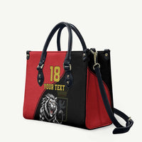 Custom Aosta Valley Leather Bag Lion Sporty Style - Wonder Print Shop