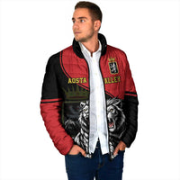 Custom Aosta Valley Padded Jacket Lion Sporty Style - Wonder Print Shop