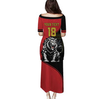 Custom Aosta Valley Puletasi Lion Sporty Style - Wonder Print Shop