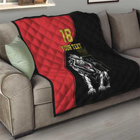 Custom Aosta Valley Quilt Lion Sporty Style - Wonder Print Shop