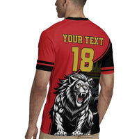 Custom Aosta Valley Rugby Jersey Lion Sporty Style - Wonder Print Shop