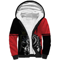 Custom Aosta Valley Sherpa Hoodie Lion Sporty Style - Wonder Print Shop