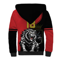 Custom Aosta Valley Sherpa Hoodie Lion Sporty Style - Wonder Print Shop