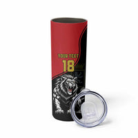 Custom Aosta Valley Skinny Tumbler Lion Sporty Style - Wonder Print Shop