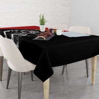 Custom Aosta Valley Tablecloth Lion Sporty Style - Wonder Print Shop