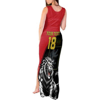 Custom Aosta Valley Tank Maxi Dress Lion Sporty Style - Wonder Print Shop