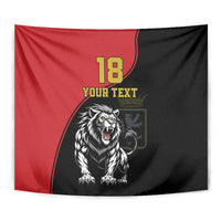 Custom Aosta Valley Tapestry Lion Sporty Style - Wonder Print Shop