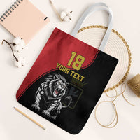 Custom Aosta Valley Tote Bag Lion Sporty Style - Wonder Print Shop