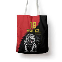 Custom Aosta Valley Tote Bag Lion Sporty Style - Wonder Print Shop