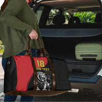 Custom Aosta Valley Travel Bag Lion Sporty Style - Wonder Print Shop