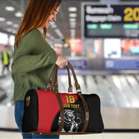 Custom Aosta Valley Travel Bag Lion Sporty Style - Wonder Print Shop