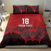 Custom Aosta Valley Bedding Set Mont Blanc Sporty Style - Wonder Print Shop