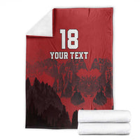 Custom Aosta Valley Blanket Mont Blanc Sporty Style - Wonder Print Shop