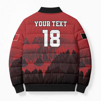 Custom Aosta Valley Bomber Puffer Jacket Mont Blanc Sporty Style - Wonder Print Shop