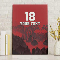 Custom Aosta Valley Canvas Wall Art Mont Blanc Sporty Style - Wonder Print Shop