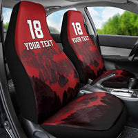 Custom Aosta Valley Car Seat Cover Mont Blanc Sporty Style - Wonder Print Shop