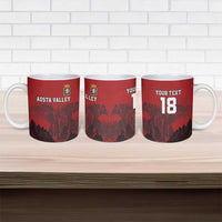 Custom Aosta Valley Ceramic Mug Mont Blanc Sporty Style - Wonder Print Shop