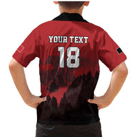 Custom Aosta Valley Family Matching Mermaid Dress and Hawaiian Shirt Mont Blanc Sporty Style - Wonder Print Shop