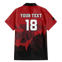 Custom Aosta Valley Family Matching Mermaid Dress and Hawaiian Shirt Mont Blanc Sporty Style - Wonder Print Shop