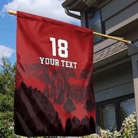 Custom Aosta Valley Garden Flag Mont Blanc Sporty Style - Wonder Print Shop