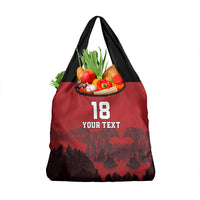 Custom Aosta Valley Grocery Bag Mont Blanc Sporty Style - Wonder Print Shop