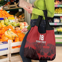 Custom Aosta Valley Grocery Bag Mont Blanc Sporty Style - Wonder Print Shop