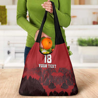Custom Aosta Valley Grocery Bag Mont Blanc Sporty Style - Wonder Print Shop