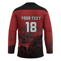 Custom Aosta Valley Hockey Jersey Mont Blanc Sporty Style - Wonder Print Shop