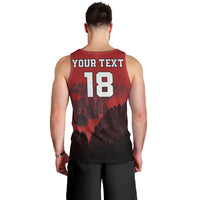 Custom Aosta Valley Men Tank Top Mont Blanc Sporty Style - Wonder Print Shop