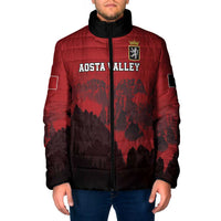Custom Aosta Valley Padded Jacket Mont Blanc Sporty Style - Wonder Print Shop