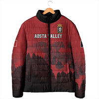 Custom Aosta Valley Padded Jacket Mont Blanc Sporty Style - Wonder Print Shop
