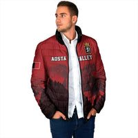Custom Aosta Valley Padded Jacket Mont Blanc Sporty Style - Wonder Print Shop