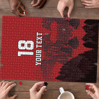 Custom Aosta Valley Puzzle Mont Blanc Sporty Style - Wonder Print Shop