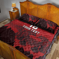 Custom Aosta Valley Quilt Bed Set Mont Blanc Sporty Style - Wonder Print Shop