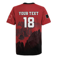 Custom Aosta Valley Rugby Jersey Mont Blanc Sporty Style - Wonder Print Shop