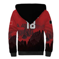 Custom Aosta Valley Sherpa Hoodie Mont Blanc Sporty Style - Wonder Print Shop