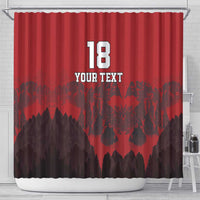 Custom Aosta Valley Shower Curtain Mont Blanc Sporty Style - Wonder Print Shop