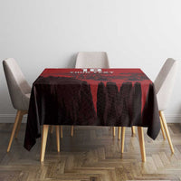 Custom Aosta Valley Tablecloth Mont Blanc Sporty Style - Wonder Print Shop