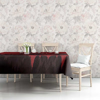Custom Aosta Valley Tablecloth Mont Blanc Sporty Style - Wonder Print Shop