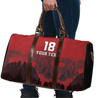 Custom Aosta Valley Travel Bag Mont Blanc Sporty Style - Wonder Print Shop