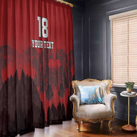 Custom Aosta Valley Window Curtain Mont Blanc Sporty Style - Wonder Print Shop