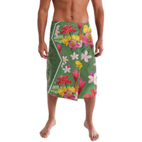 Africa Tropical Flowers Lavalava Green Version - Wonder Print Shop